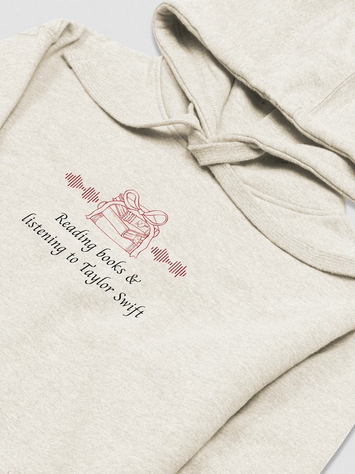 Books & Taylor Swift Embroidered Hoodie product image (1)