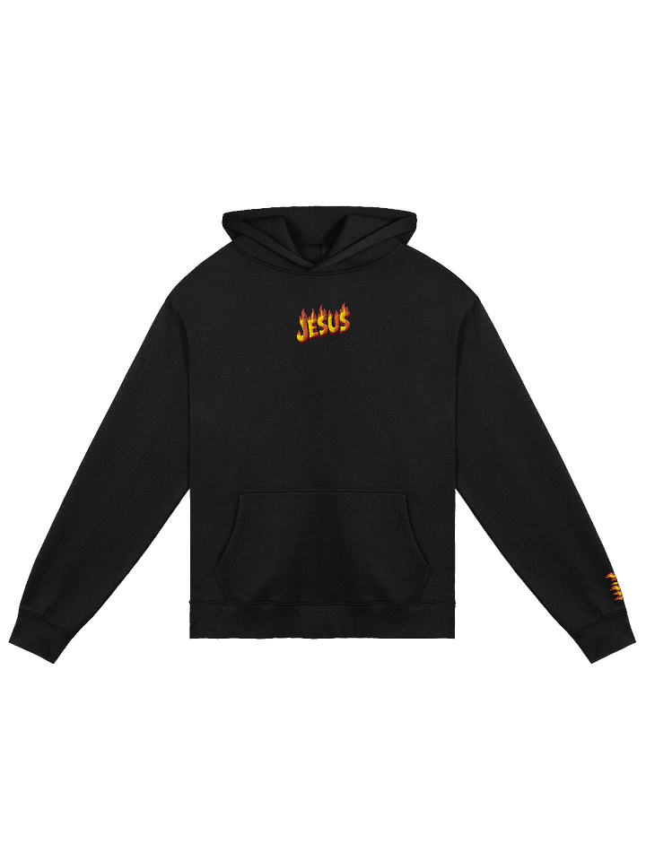 Flaming Jesus Oversized Hoodie product image (1)