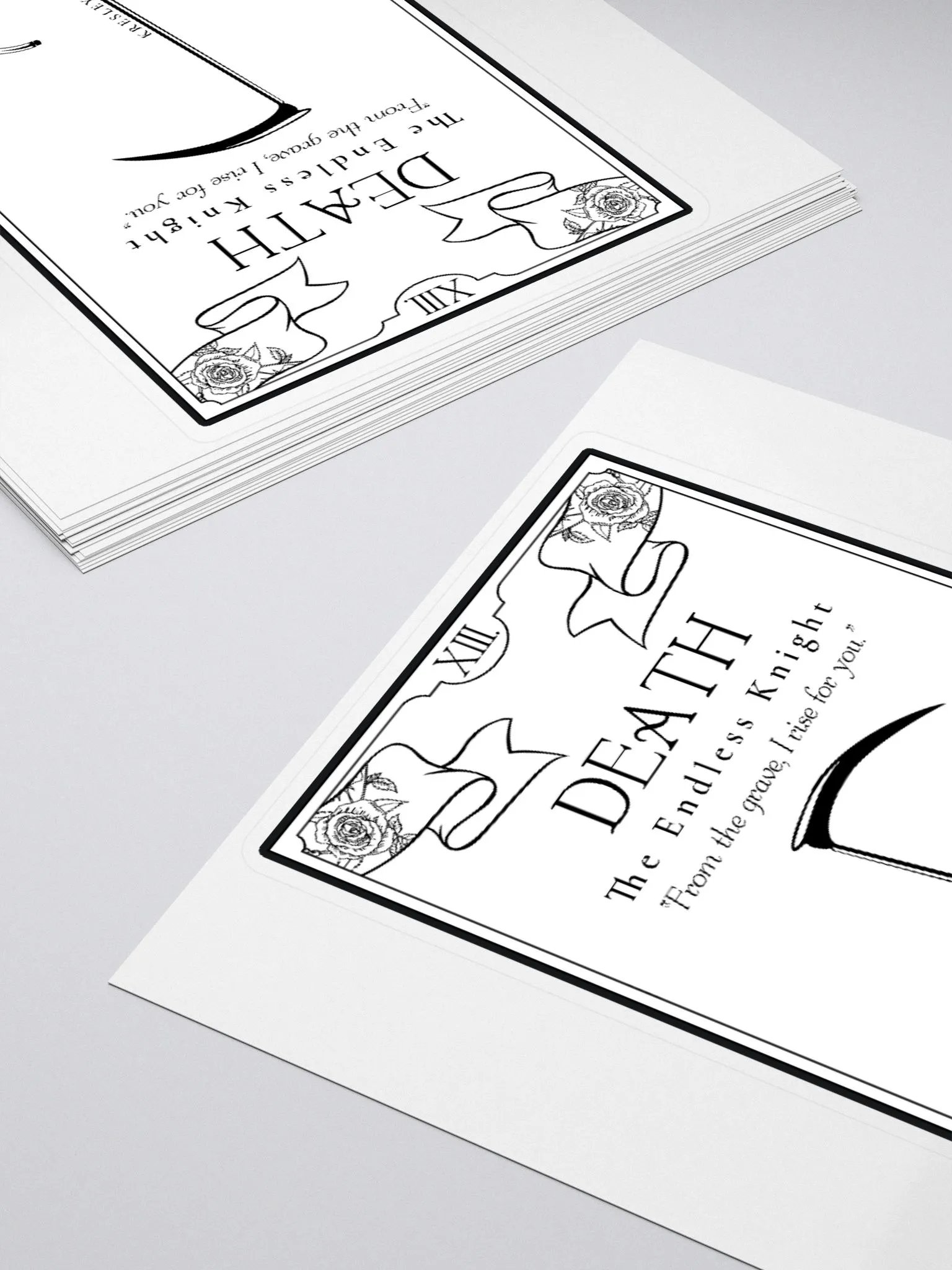 Death Card Sticker product image (4)