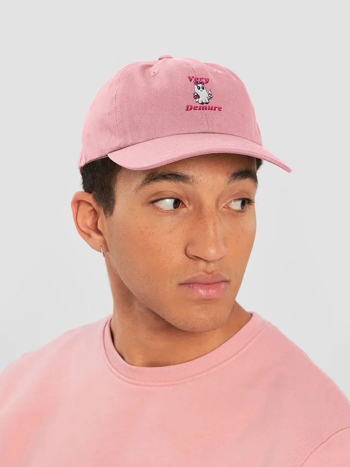 Very Demure Cute Ghost Embroidered Classic Dad Hat product image (2)