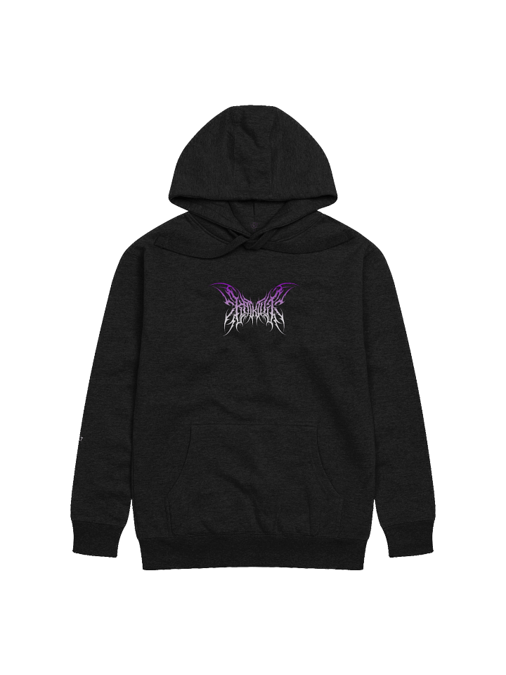 Kat Kult Hoodie (Purple & White logo) product image (2)