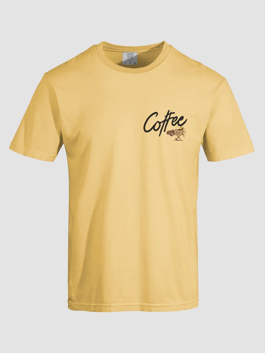 Cheerful Coffee Comfort Colors T-shirt. product image (4)