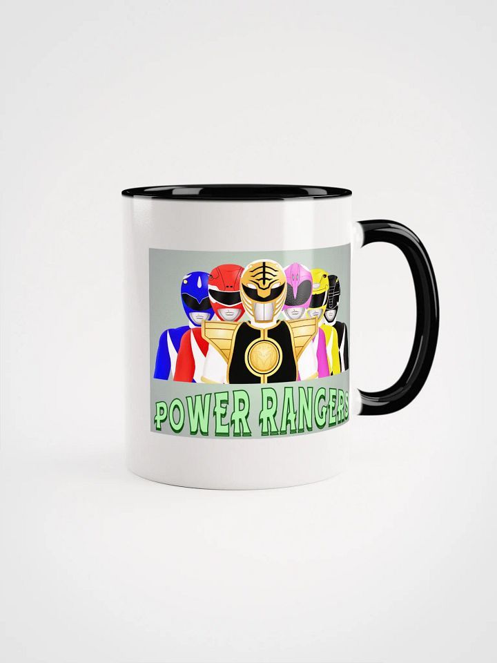 Retro Power Rangers Ceramic Mug product image (1)