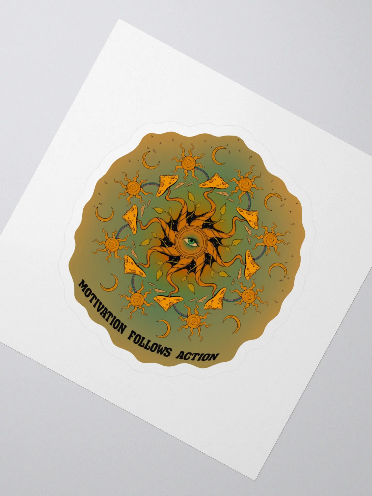 Sticker - Motivation Follows Action product image (4)