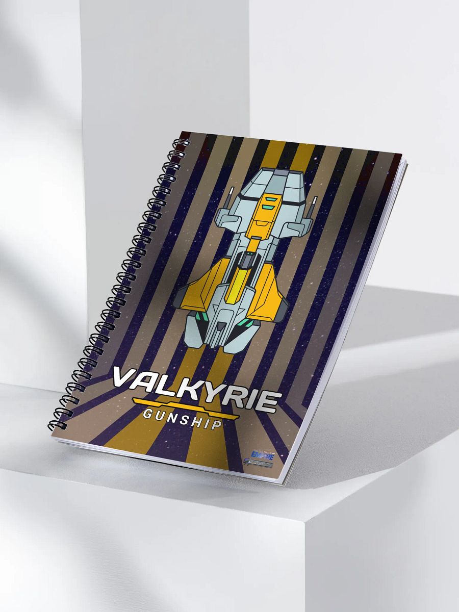Valkyrie Gunship Starship | Spiral Notebook product image (3)
