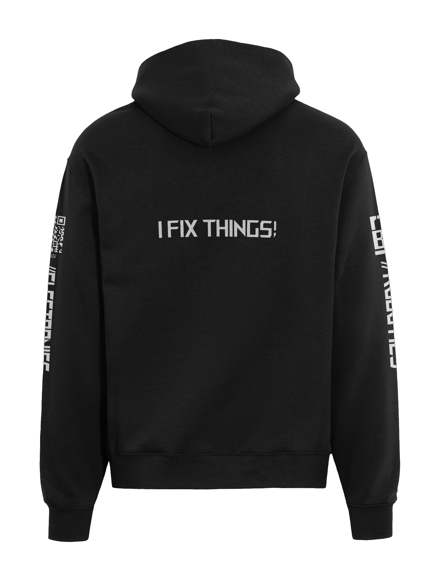 Winter Vibes Hoodie - I FIX THINGS! #ELECTRONICS #ROBOTICS product image (5)