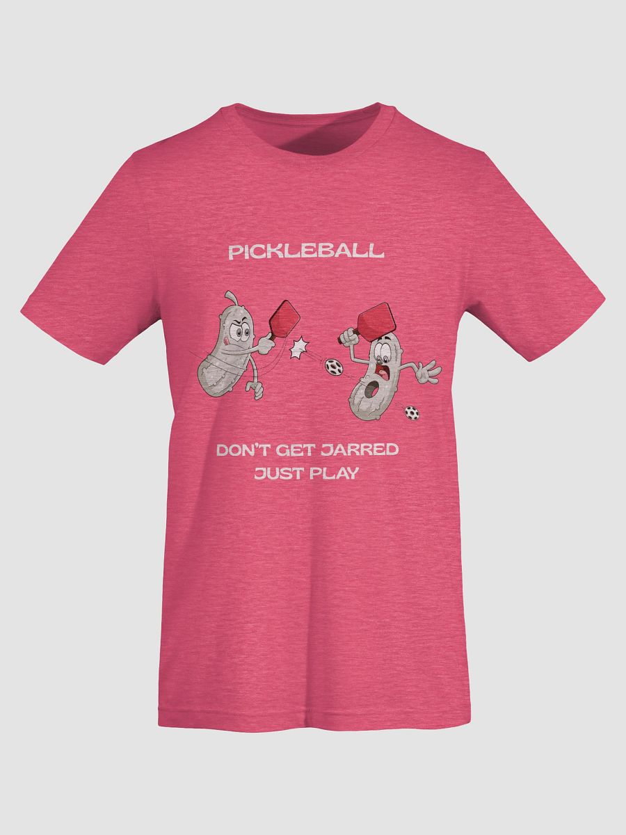 Pickleball Don't Get Jarred Just Play Supersoft T-Shirt product image (76)