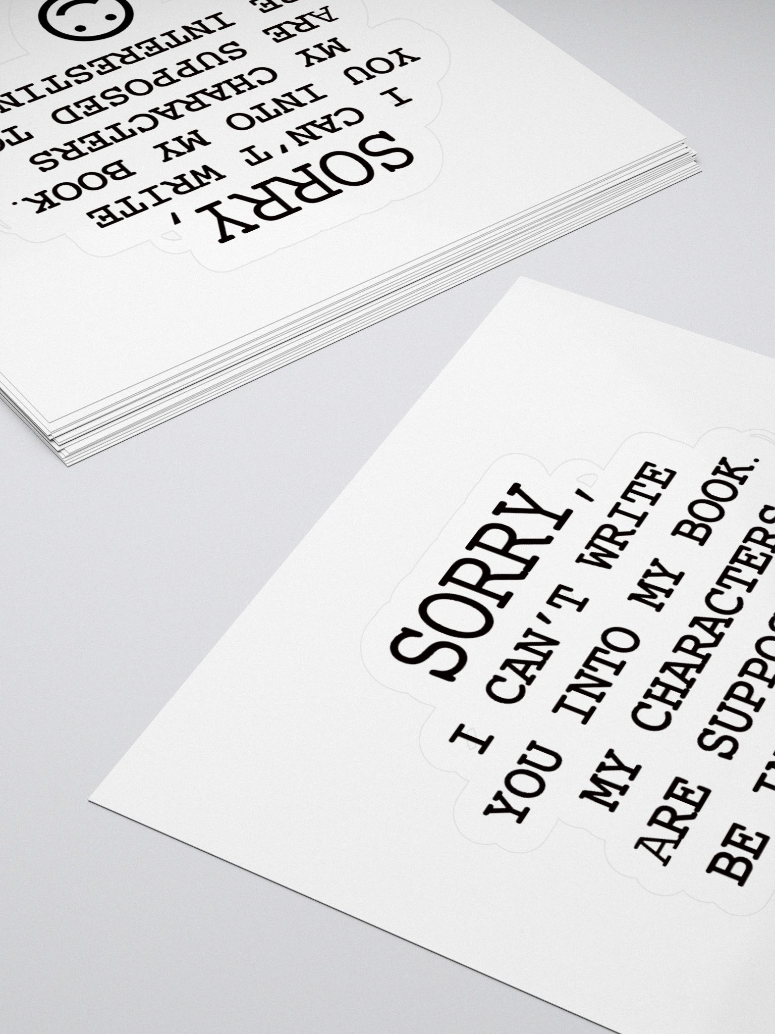 Sick Burn Kiss Cut Sticker product image (11)