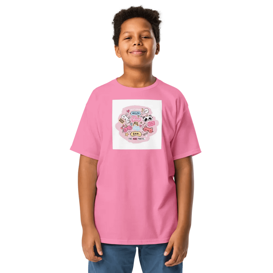 Kids T-Shirt Sleep Mask Rounded product image (1)