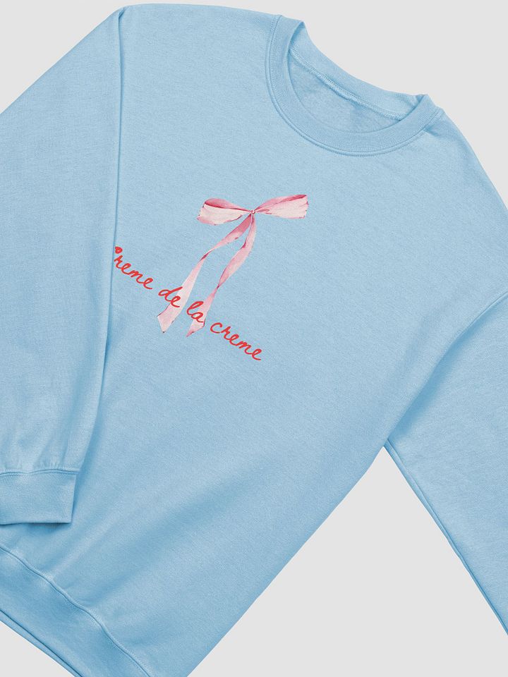 Soft Girl Creme De La Creme Front Print Unisex Crewneck Sweatshirt product image (2)