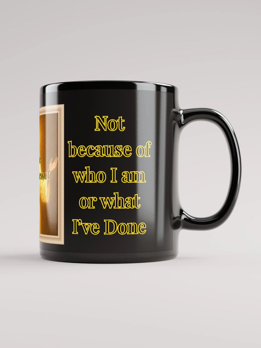 I am the Righteousness of God (Female) Glossy Black Mug product image (1)