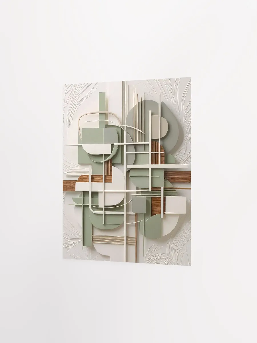 Modern Minimalist Art v3 - Poster - Small and Standard Sizes - 8x10-11x14-12x16-16x20 Inches product image (5)