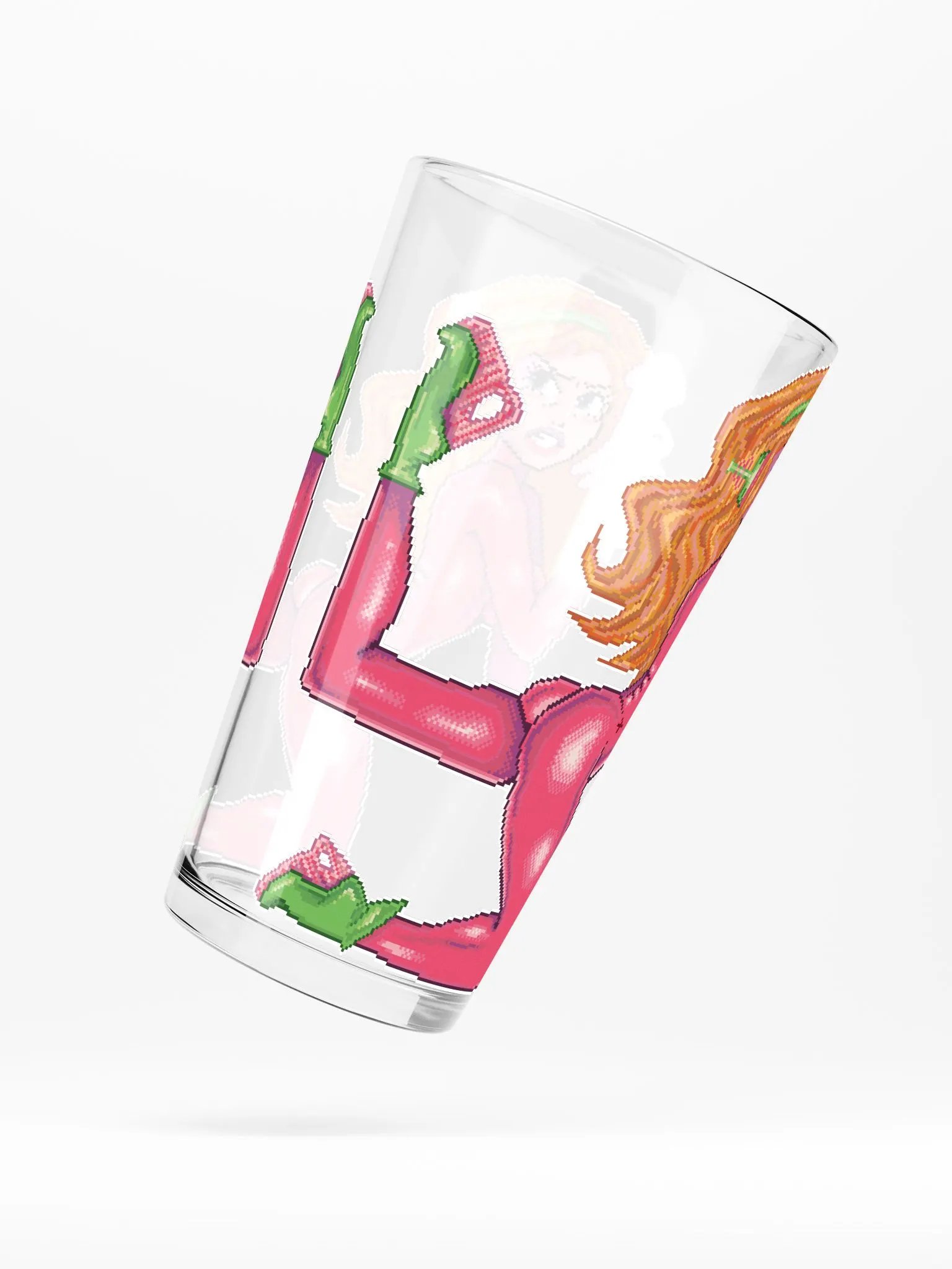 Outta Space Pixels pint glass product image (5)