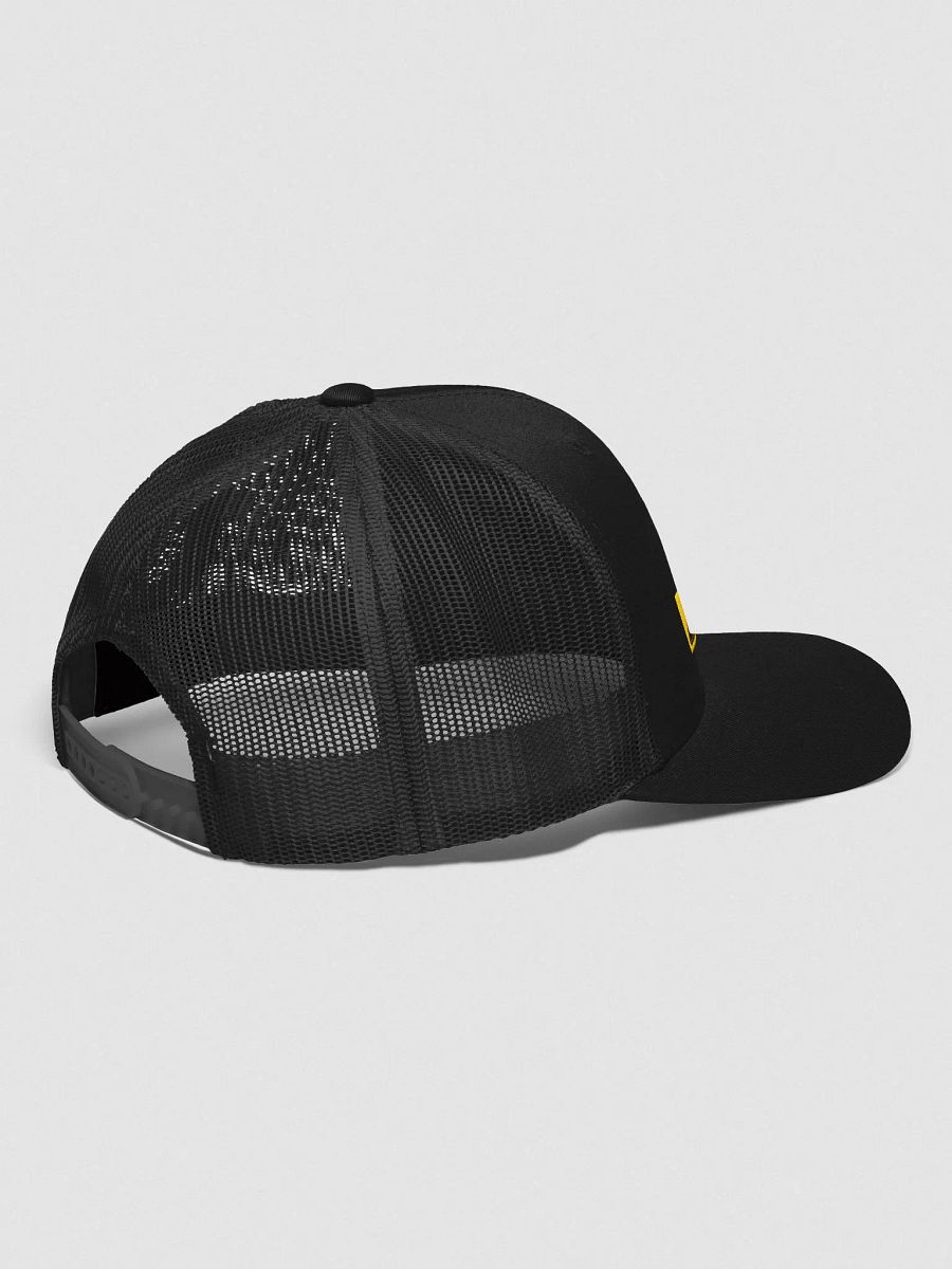 QSHW FINAL WARNING EMBROIDERED LOGO RETRO TRUCKER HAT product image (3)