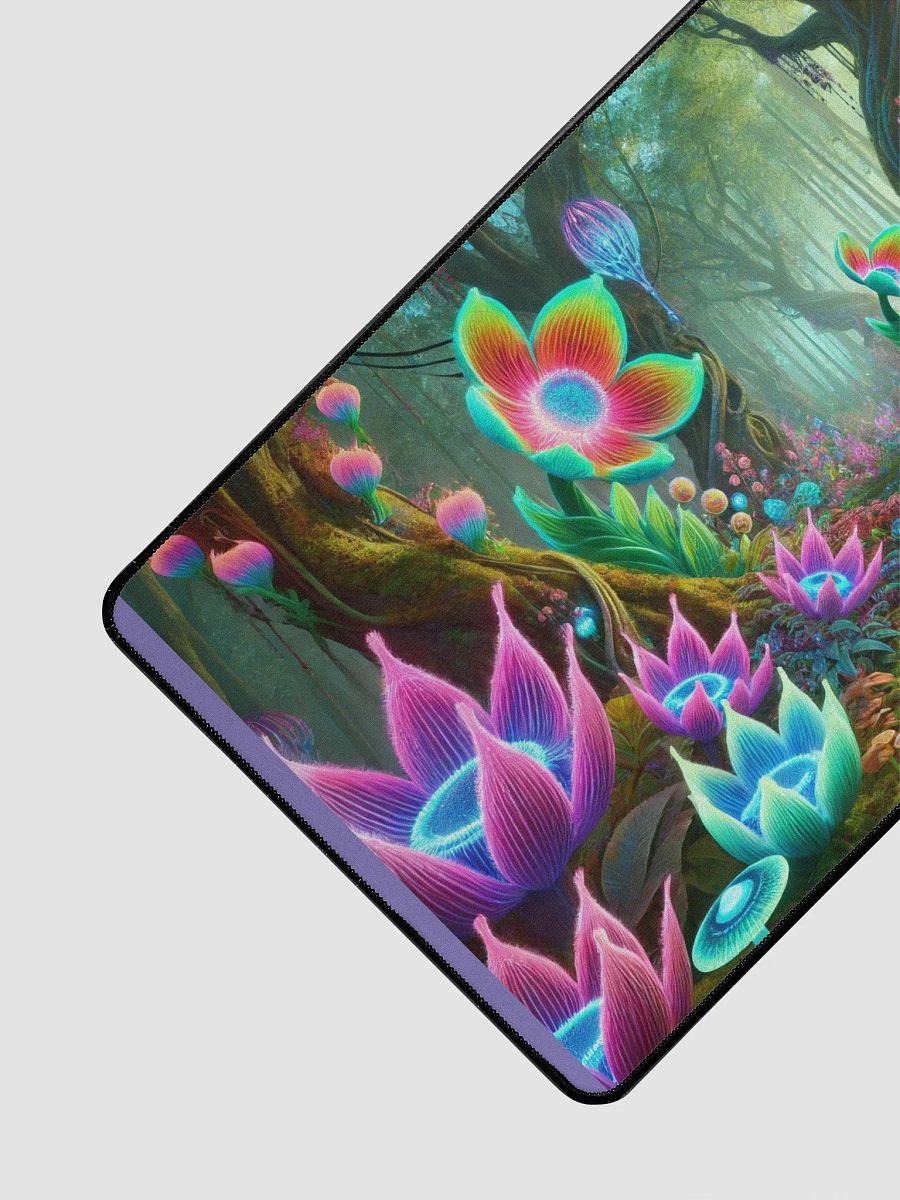 Enchanted Neon Forest Desk Mat product image (3)