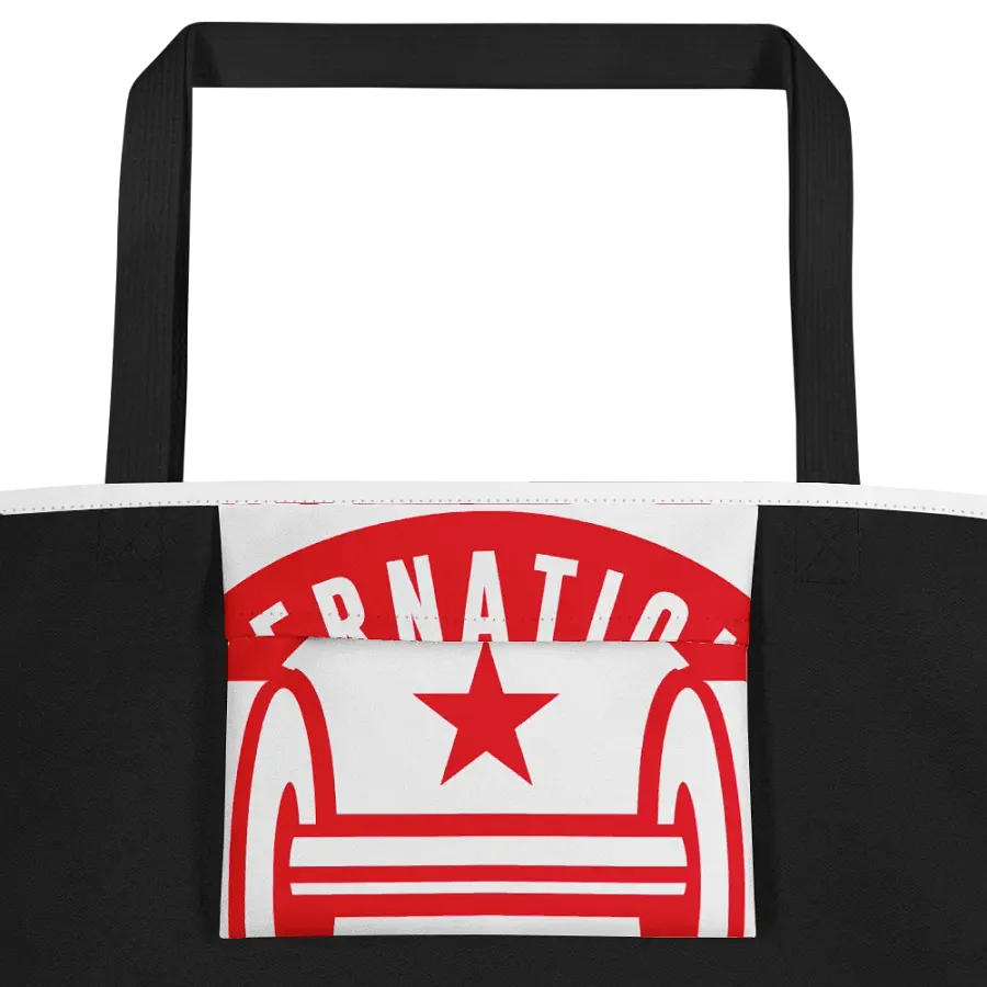 IFBNewsfeed.Org's All-Over Print Large Tote Bag w/ Pocket product image (4)