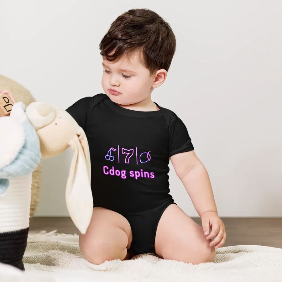 Cdog Spins Baby Grow product image (5)