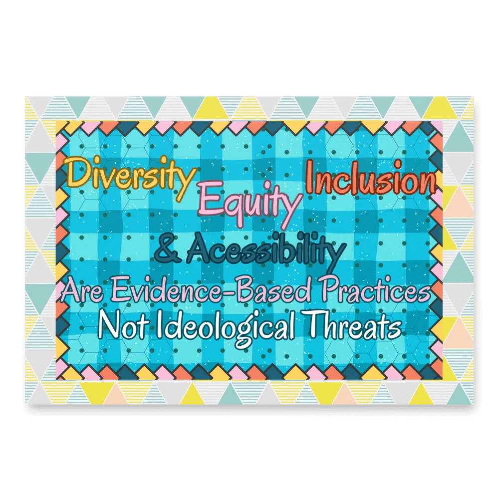 Hands Off DEIA, Evidence Based Practices, Protest Papers product image (3)