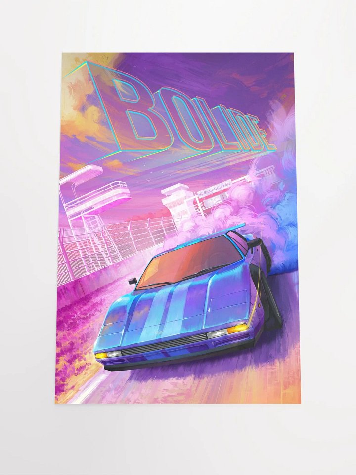 Civetta Bolide Stylized Poster product image (1)