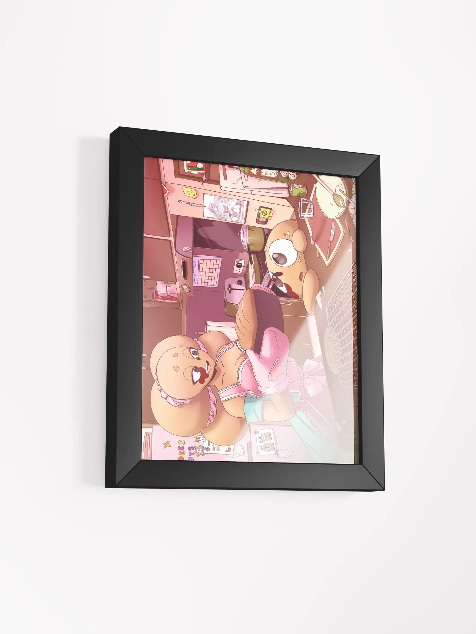 Baking with Boba Framed Print product image (3)