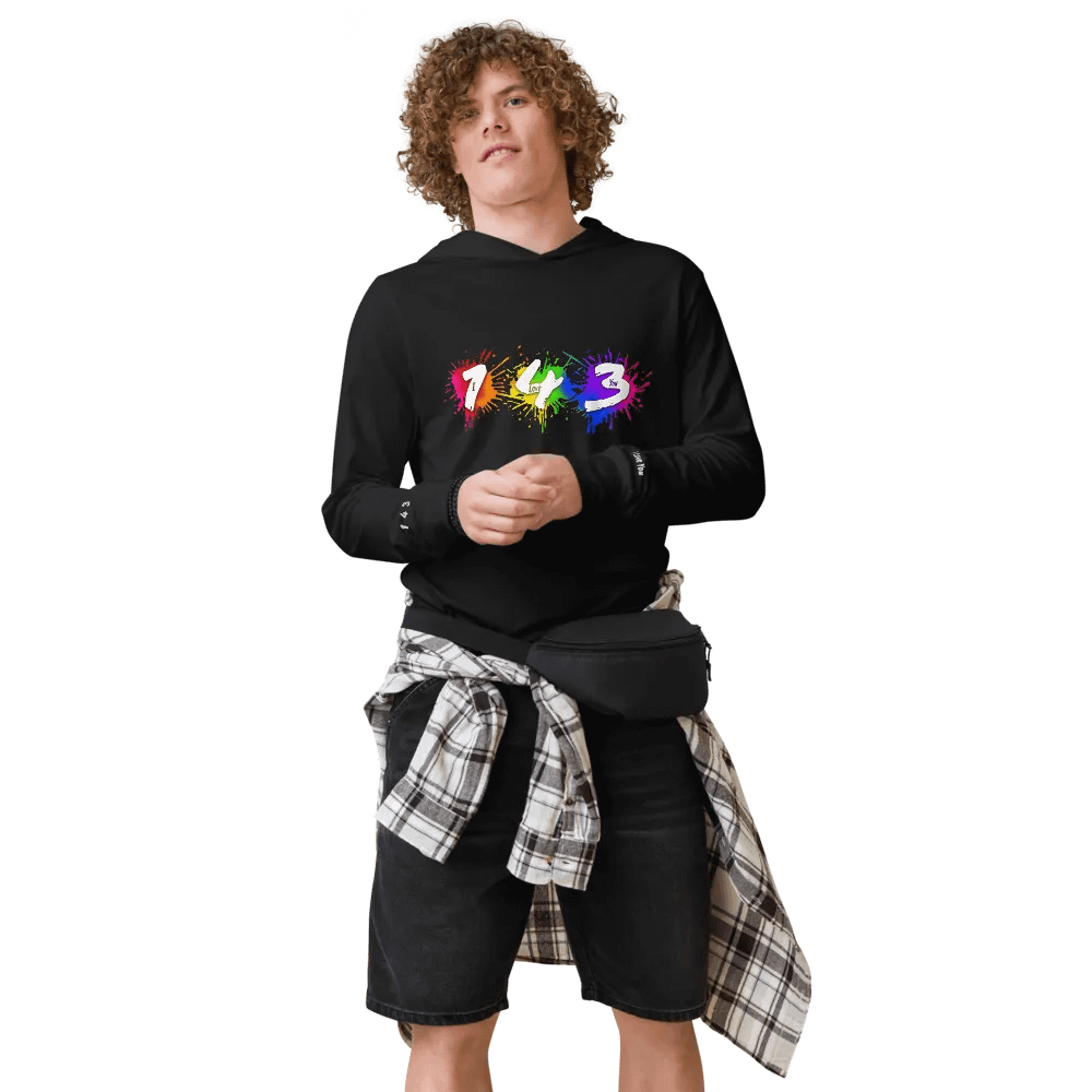 1 4 3 Hoodie Shirt product image (11)