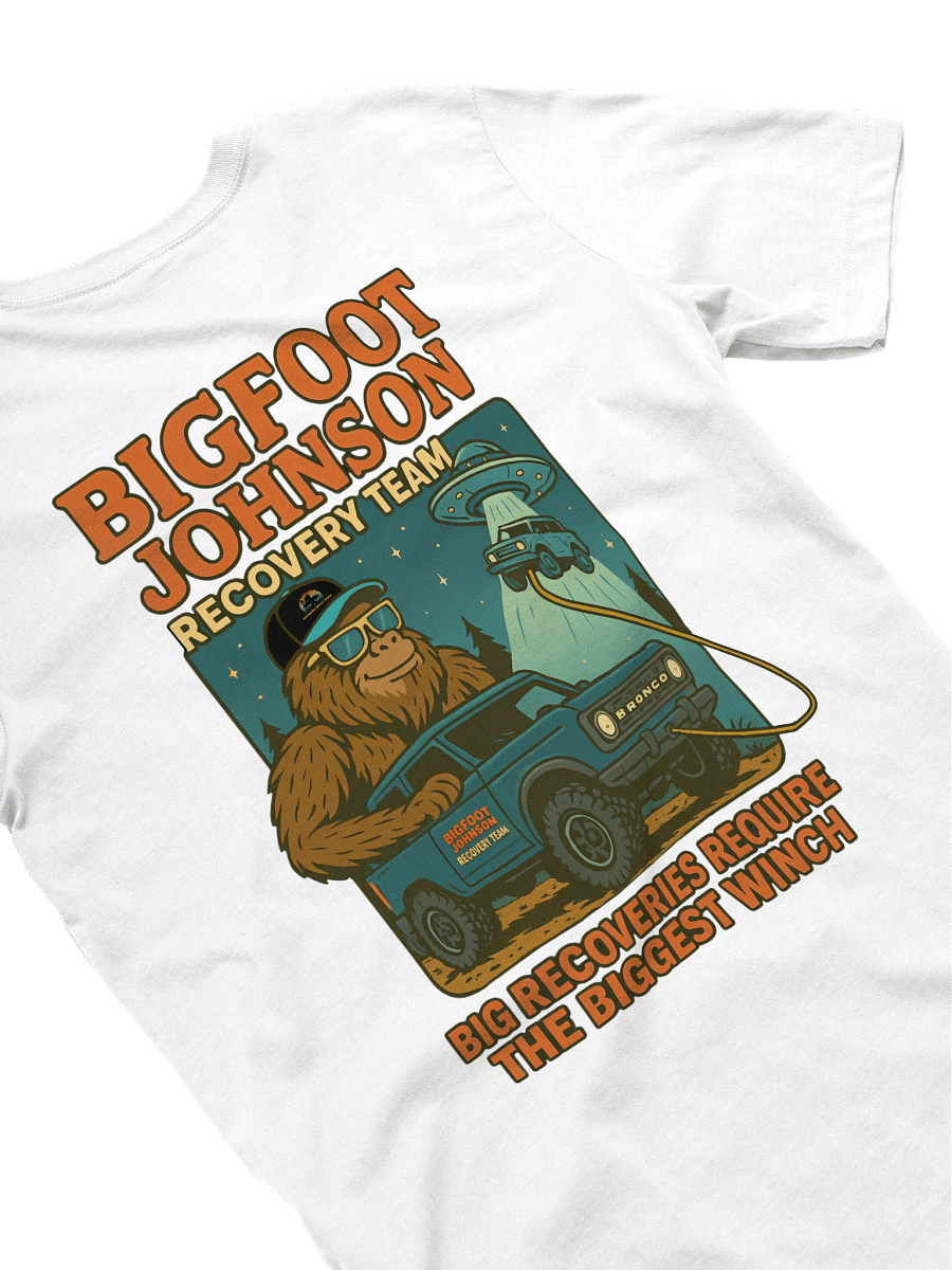 Bigfoot Johnson Recovery Team (White) product image (4)