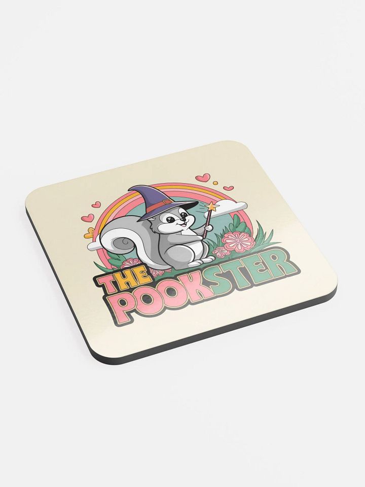 Coaster or micro art piece: witchy pookster retro product image (2)
