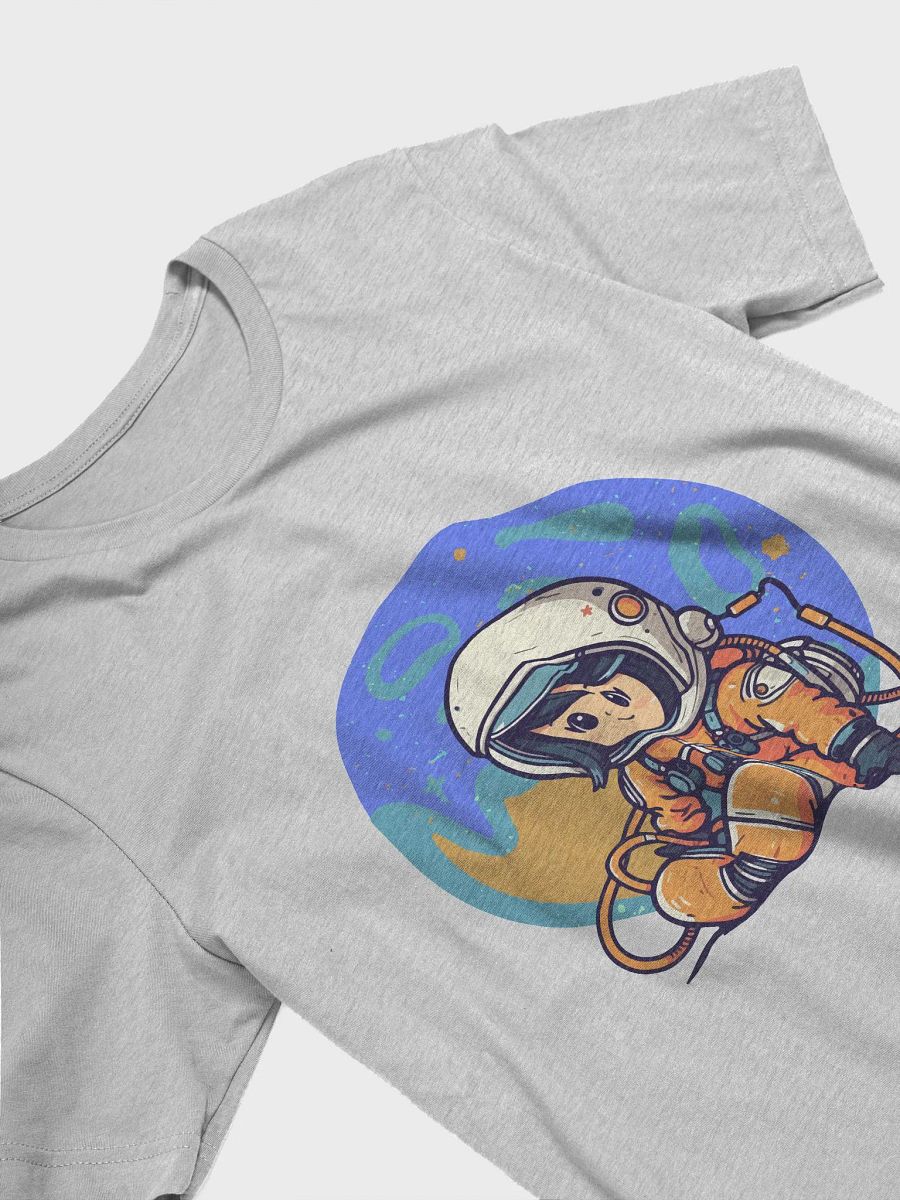 Starry Space Smiles Astronaut T-Shirt product image (3)