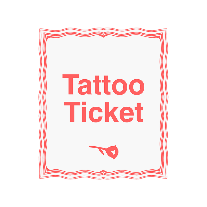 Tattoo Ticket (digital download) product image (1)