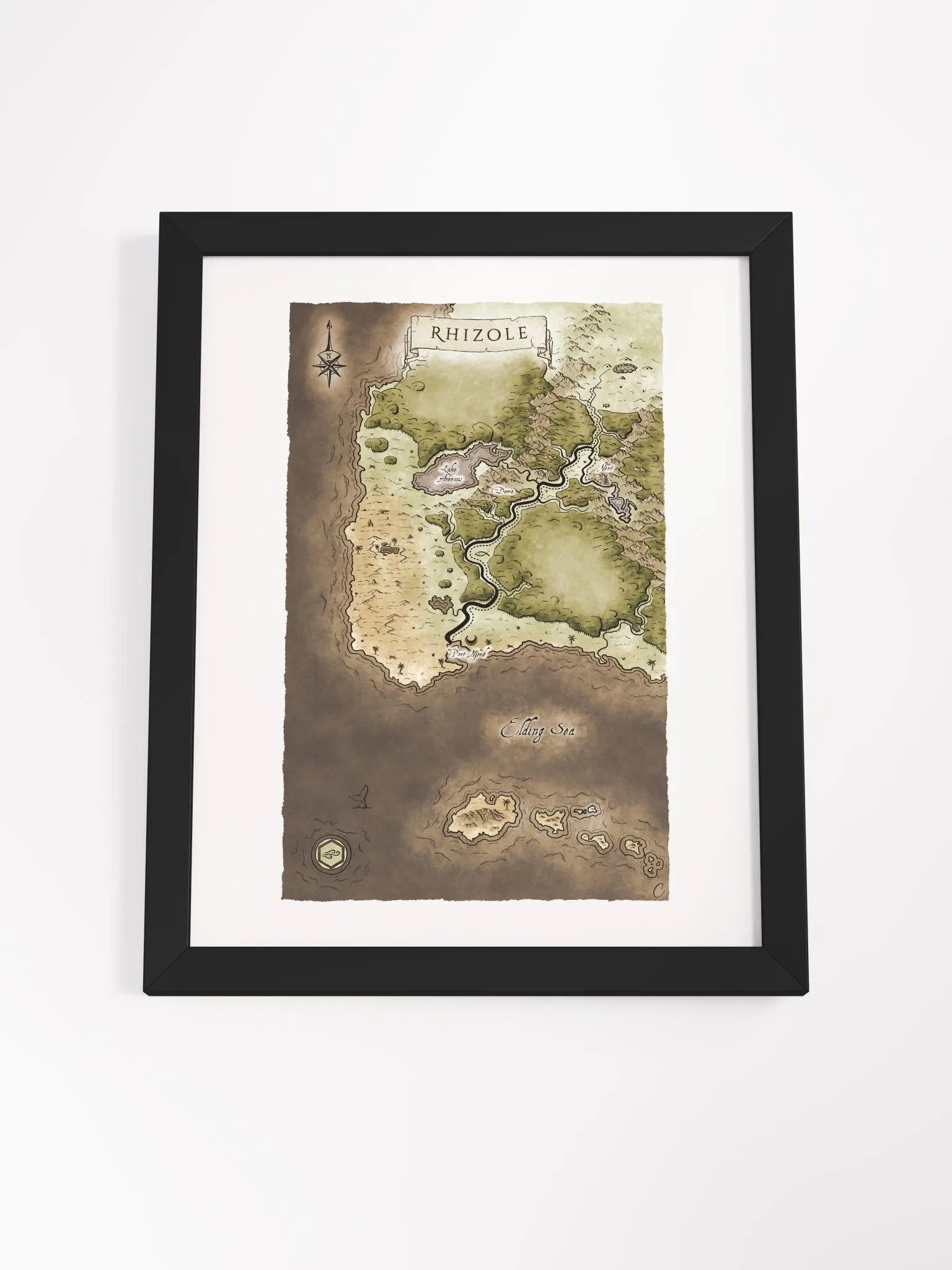 The Goddess Binding Book Map - Rhizole product image (7)