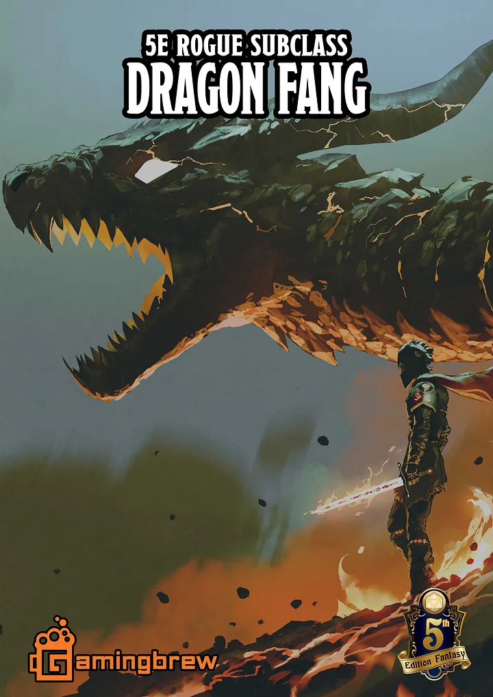 Dragon Fang | 5E Rogue Subclass product image (1)