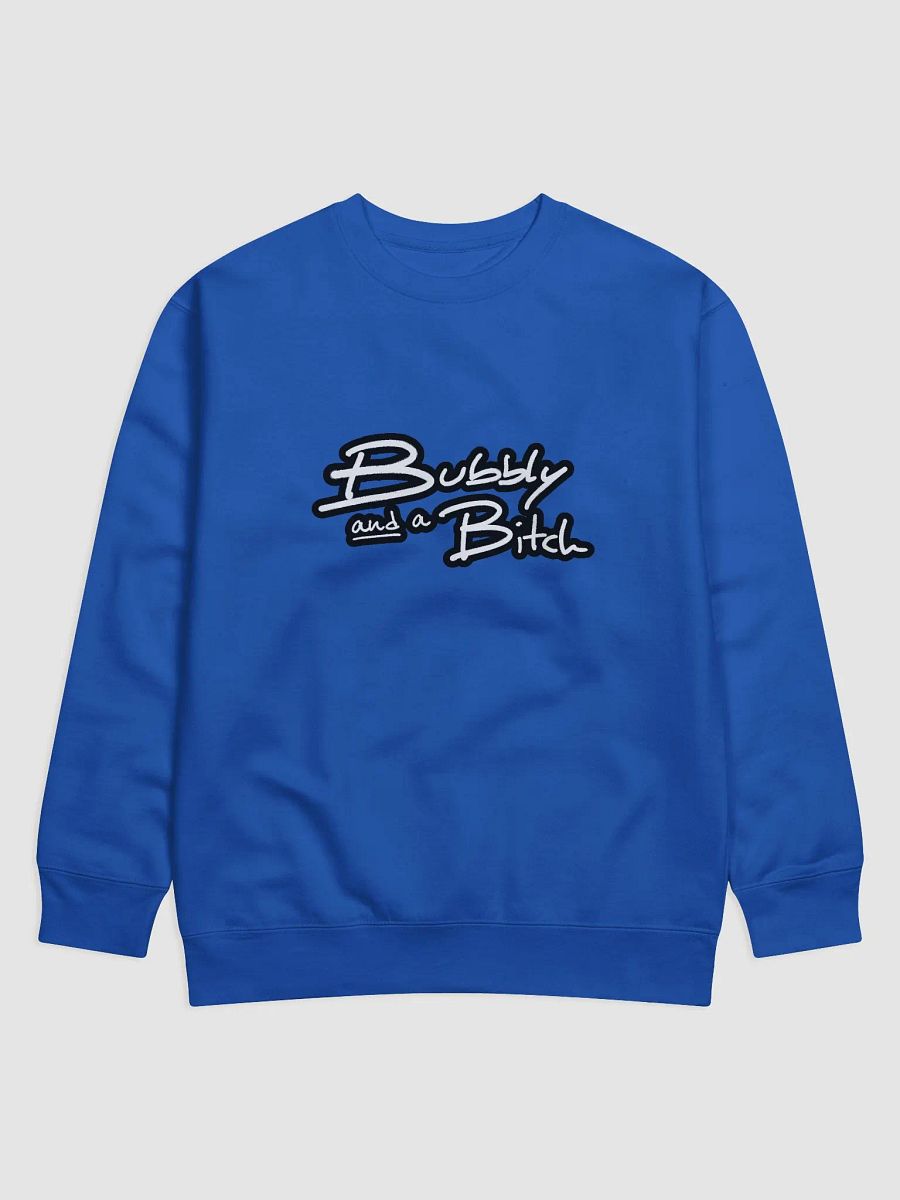 Bubbly and a B*tch (lined design) Printed Premium Cotton Crewneck product image (21)