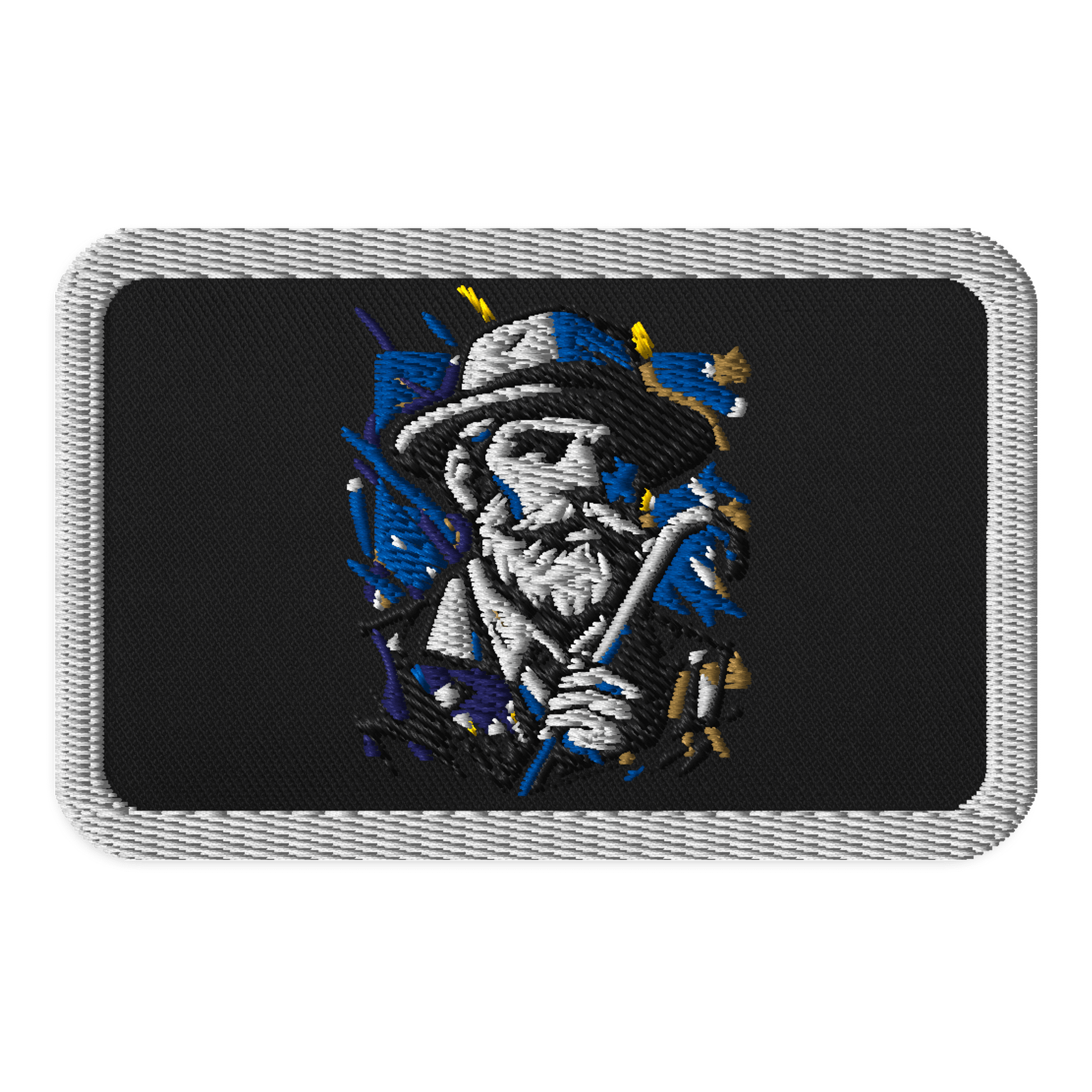 Dapper Gentleman Embroidered Patches product image (1)