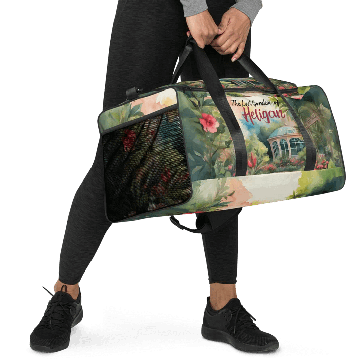 The Lost Garden of Heligan All Over Print Duffel Bag product image (2)