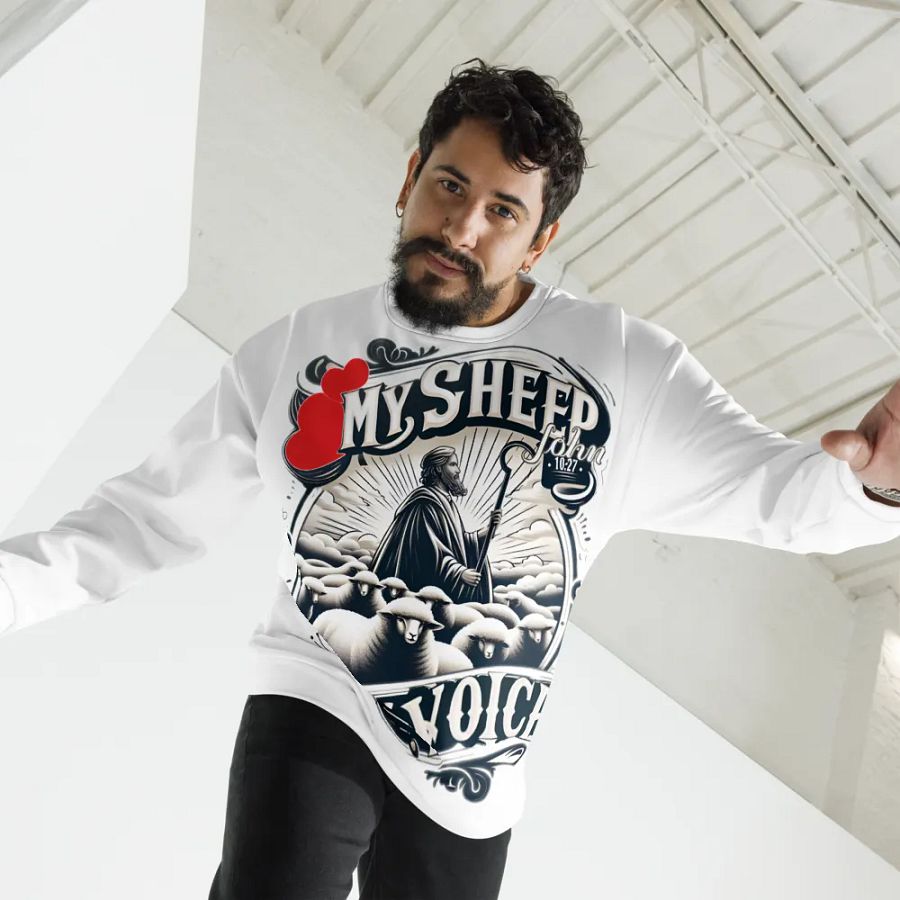 My Sheep Hear My Voice Sweatshirt product image (2)
