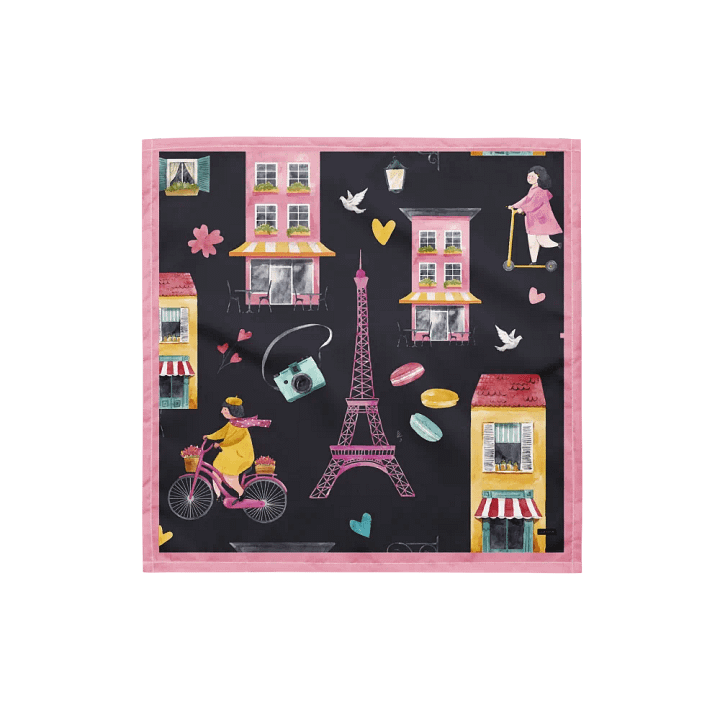 Whimsical Parisian Dream All-Over Bandana product image (1)
