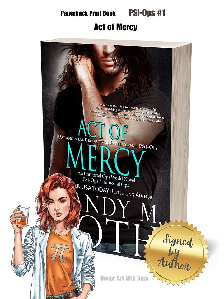 Act of Mercy Signed Paperback Print Book product image (1)