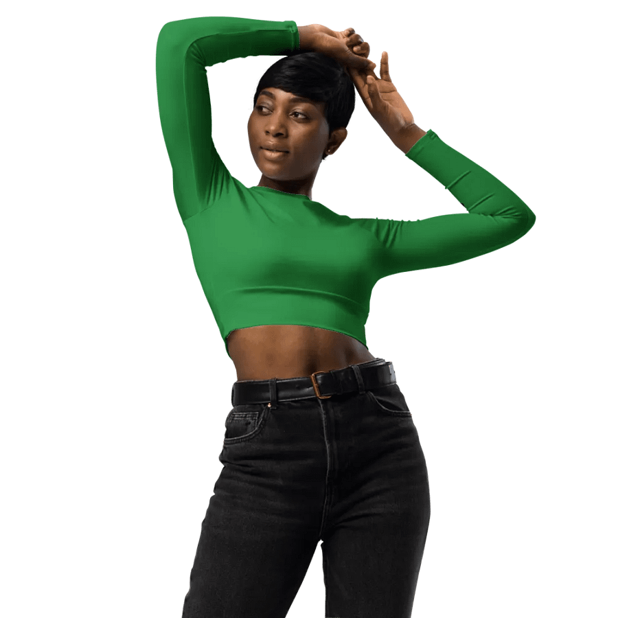 Pisces Green Dreams Crop Top product image (3)