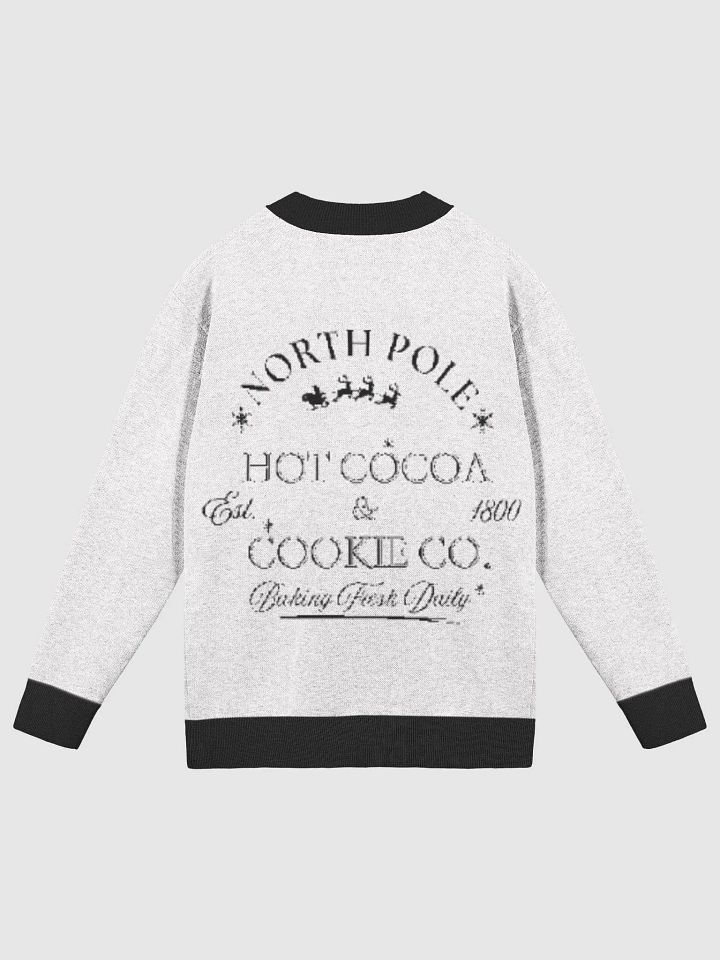 North Pole Christmas Jacquard Knit Cardigan 🎄 product image (2)