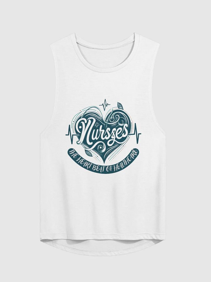 The Heartbeat of Healthcare Women's Muscle Tank product image (1)