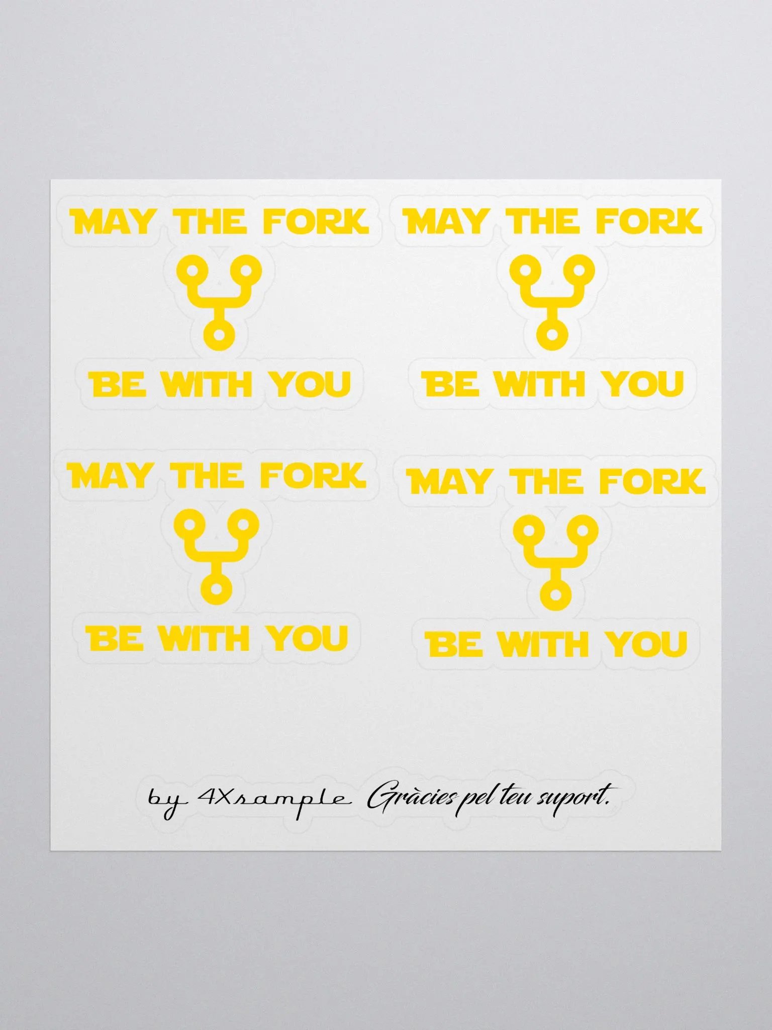 May the fork be with you - Adhesius product image (1)