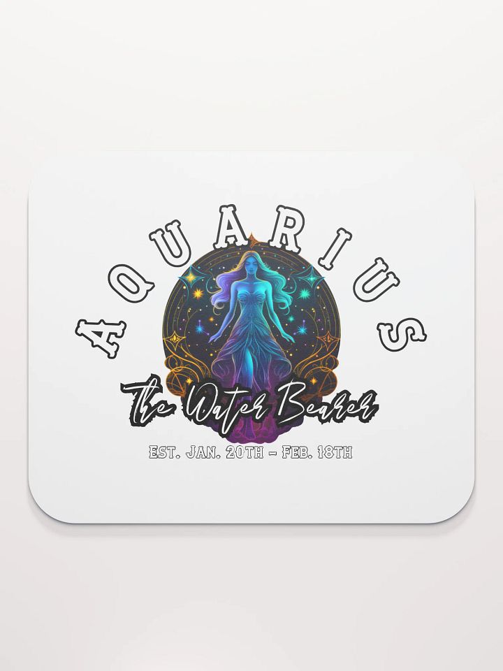 Aquarius - Zodiac Mouse Pad product image (2)