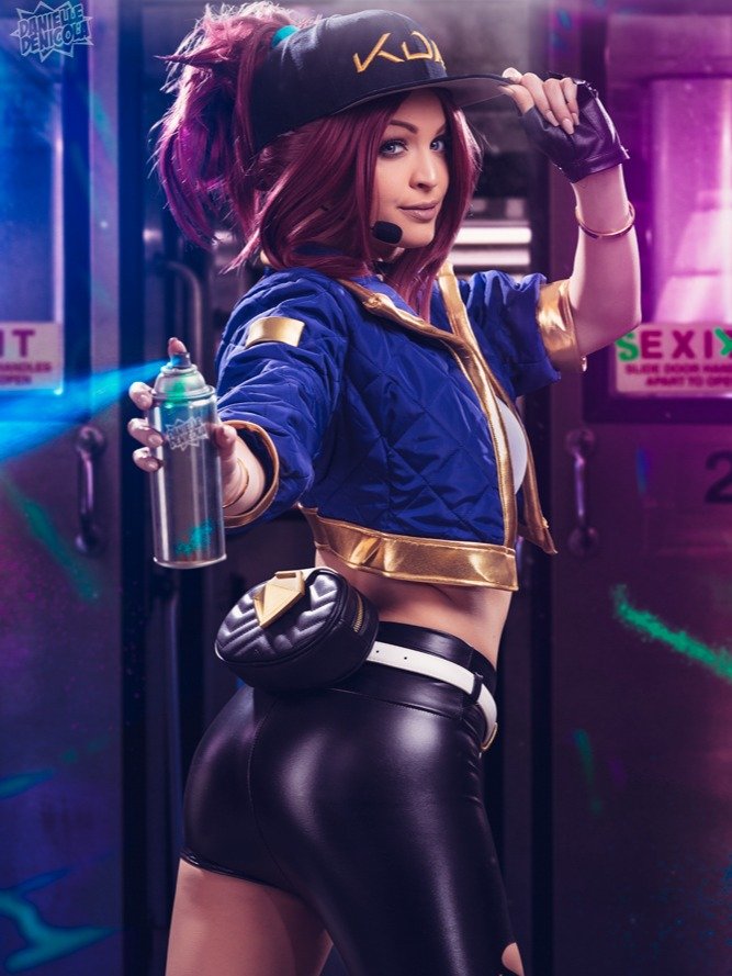 KDA Akali Neon Patreon Set product image (1)