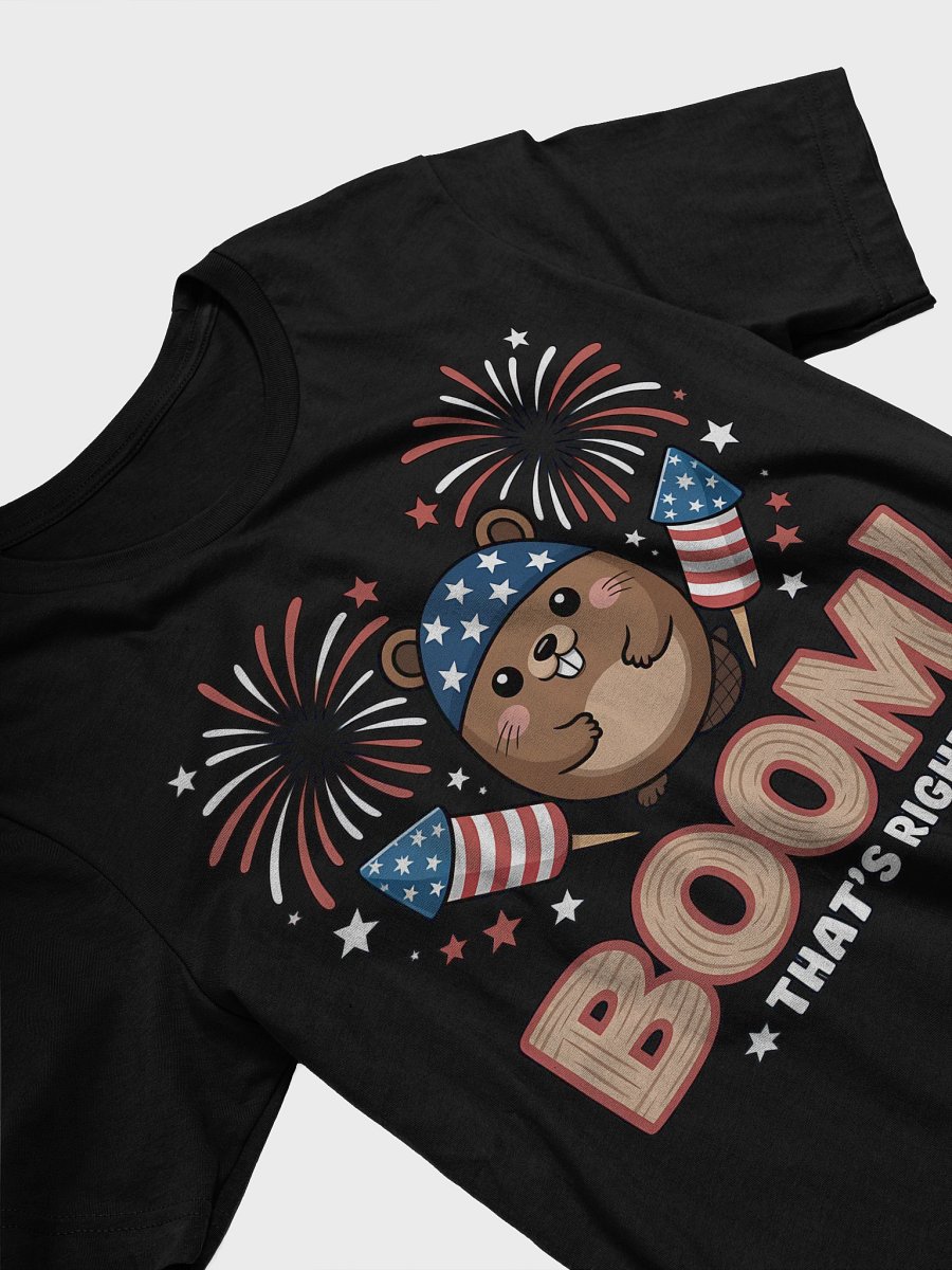 Patriotic Beaver Boom T-Shirt product image (20)