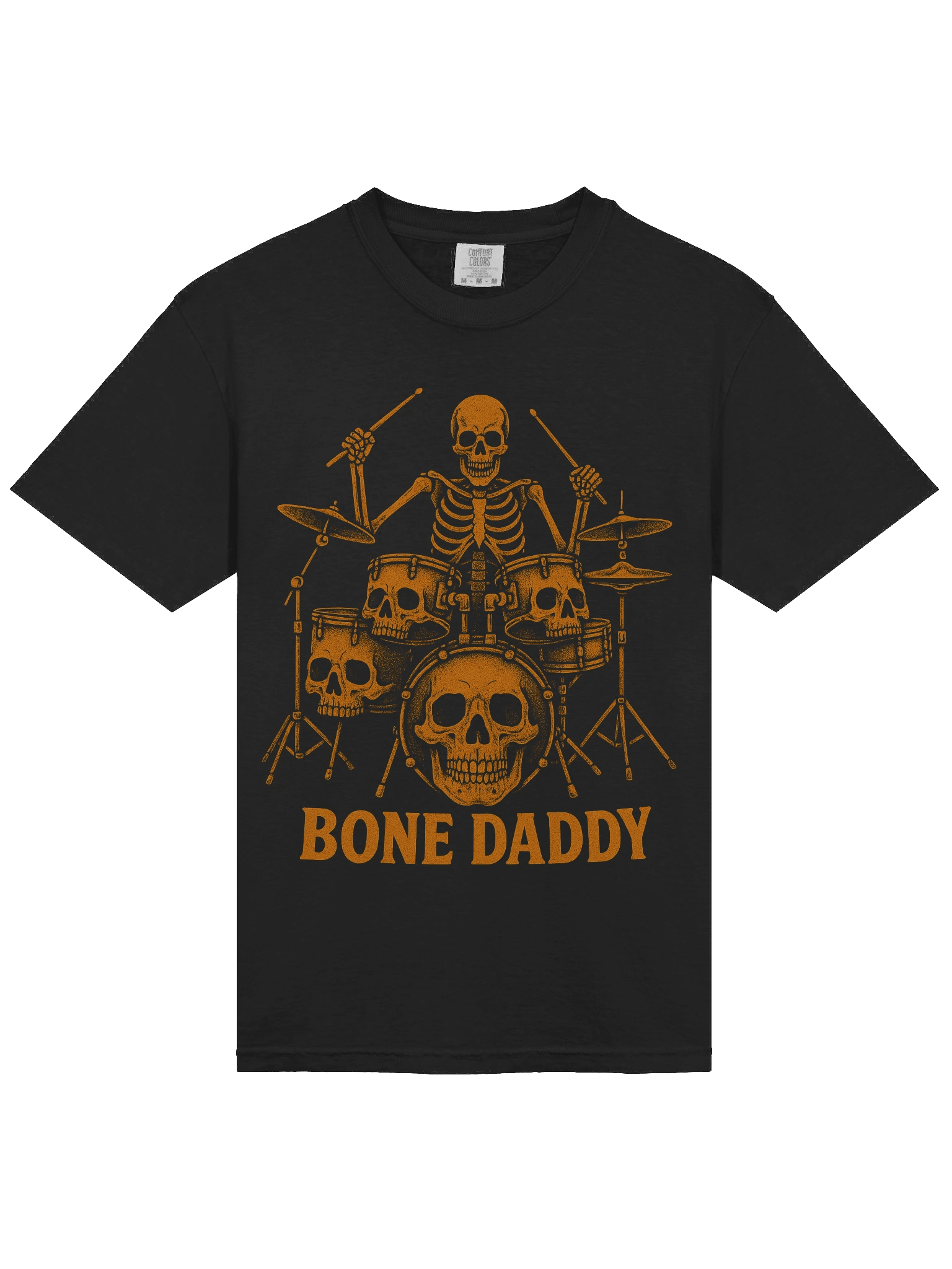 Bone Daddy - Skeleton playing skull drum kit product image (3)