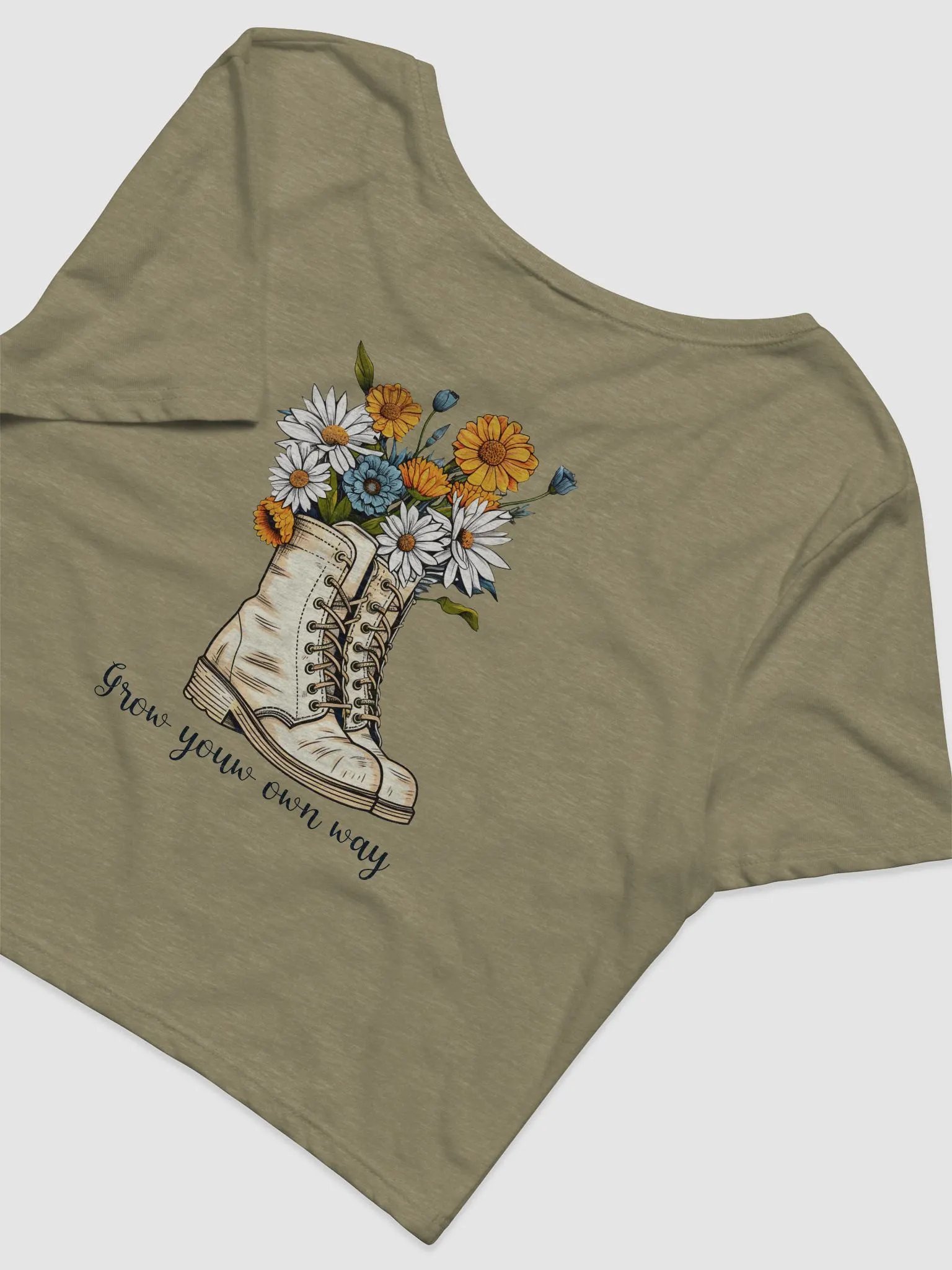 Grow Your Own Way T-Shirt – Celebrate Individuality and Nature product image (2)