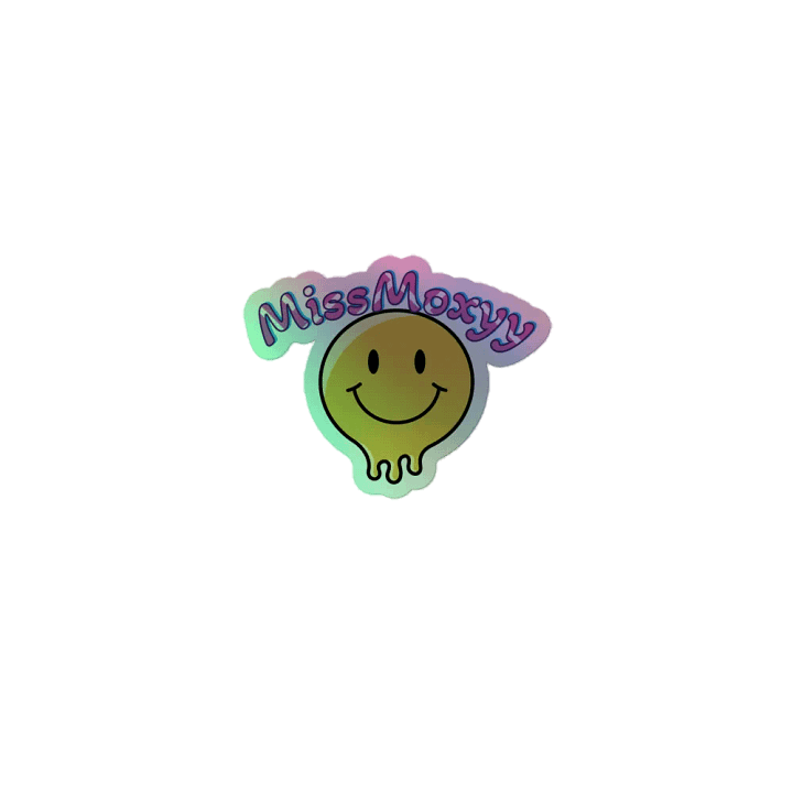 Melting Moxyy Holographic Sticker Sheet product image (1)