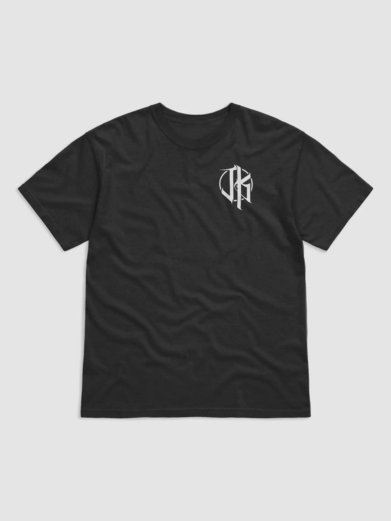 JK Classic T-Shirt (White on Black) product image (1)