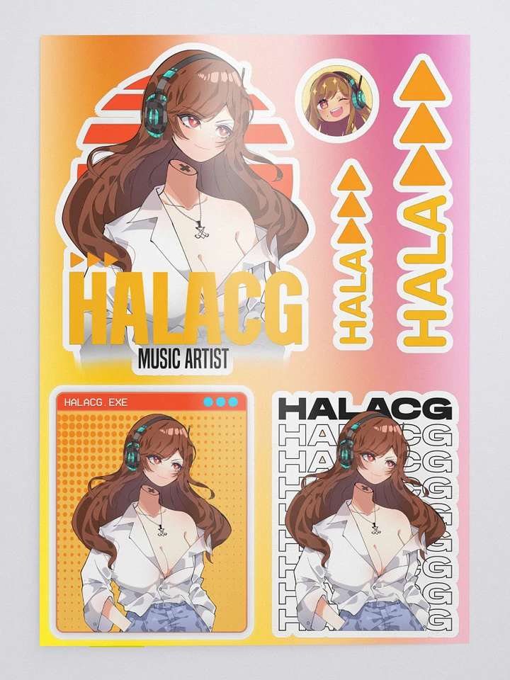 HalaCG Sticker Sheet product image (1)