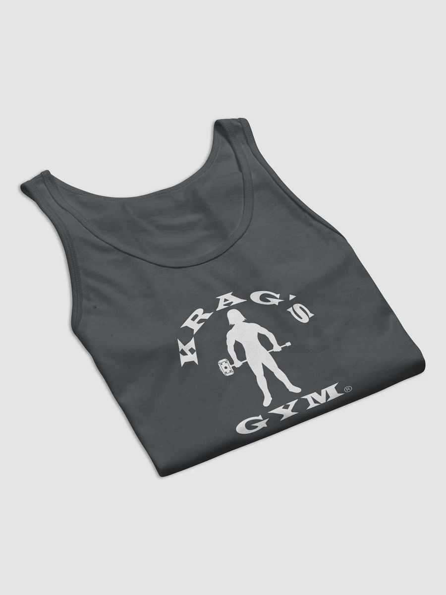 Krag's Gym Tank Top (white letter arch) product image (30)